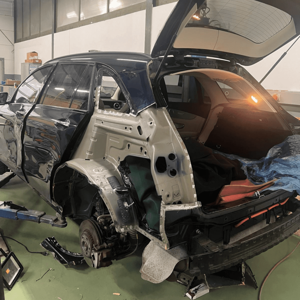 Poursuite des réparations d'un véhicule chez topgear